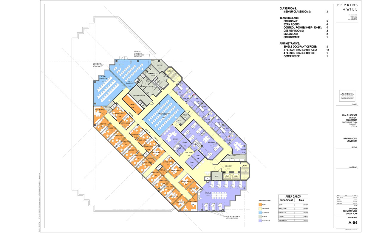 Student Services in building 5, level 1