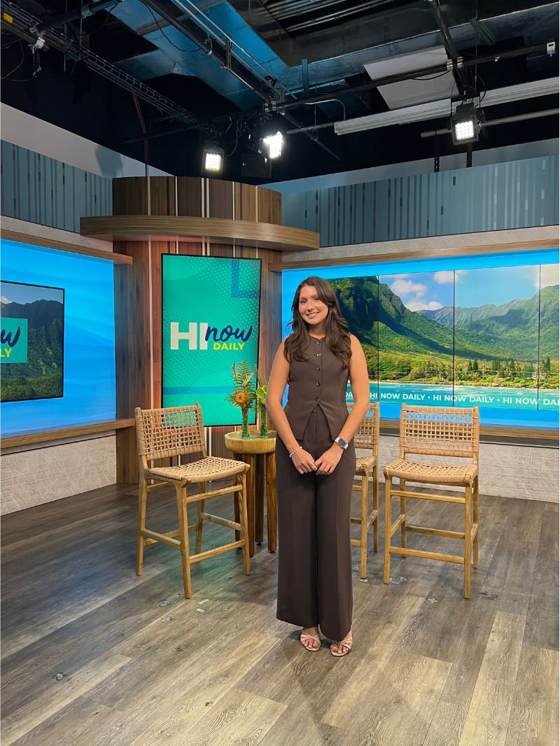 Jordan on the Hawaii News Now set