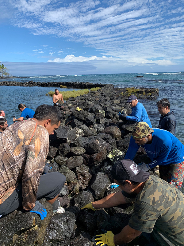 Hale ‘O Lono fishpond in Hilo