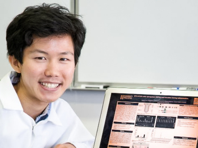 HPU Student Scholar Andy Yu