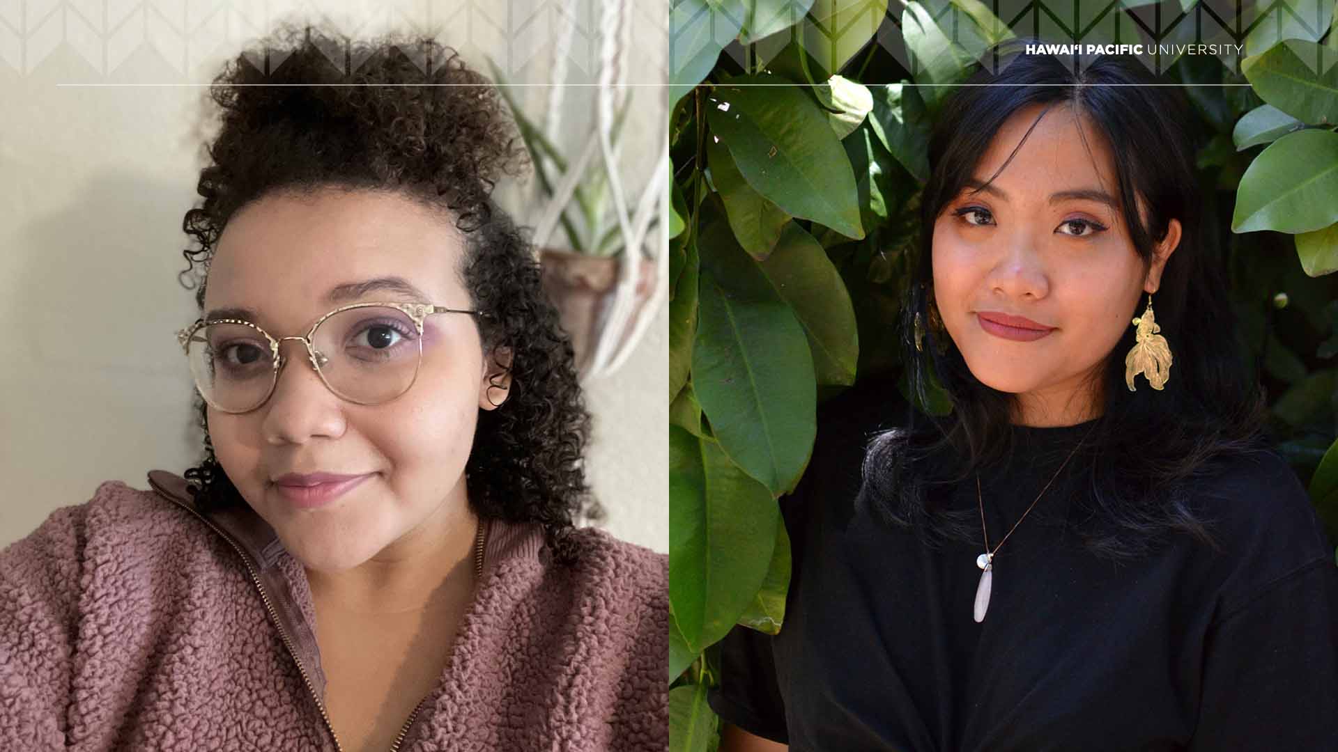 Pictured from left to right; Holly Tarver and Janelle Ann Mateo