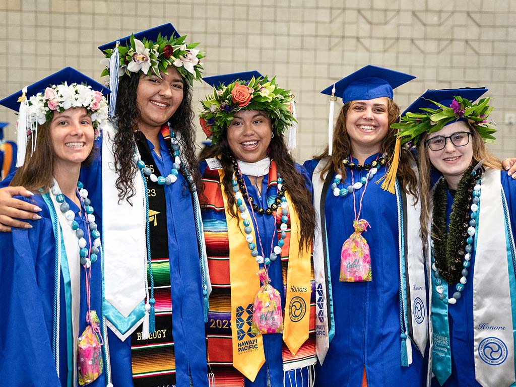 HPU's spring 2023 graduation was its biggest in seven years