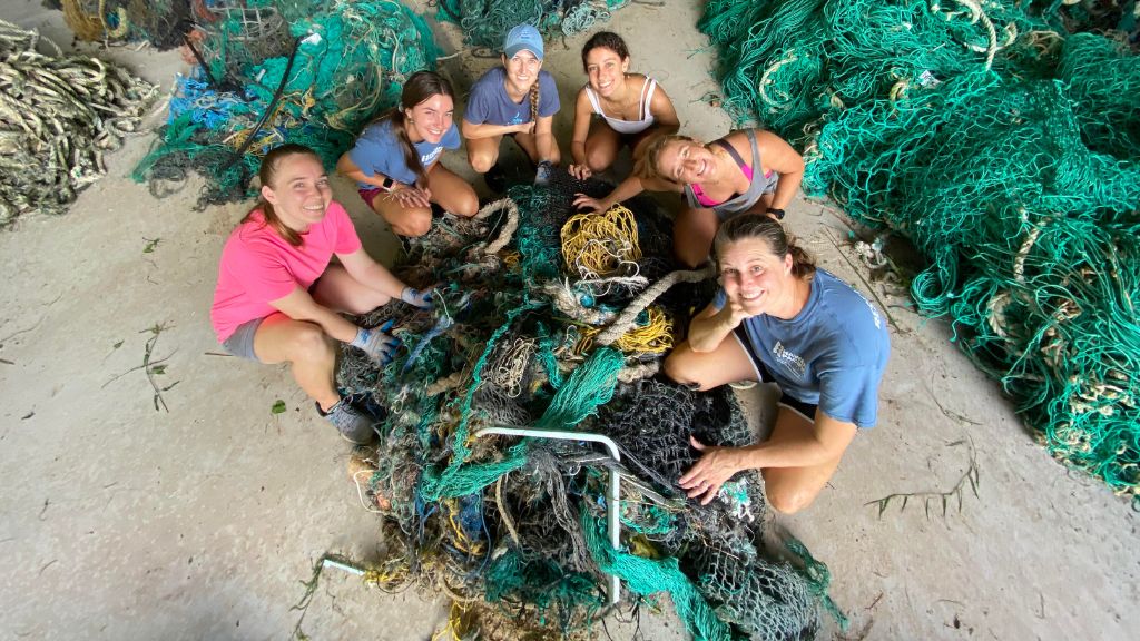 NOAA Sea Grant office to fund research project titled “Net to Roads: Innovative research to scale-up removal and repurposing of derelict fishing gear” in largest grant awarded to CMDR to date.