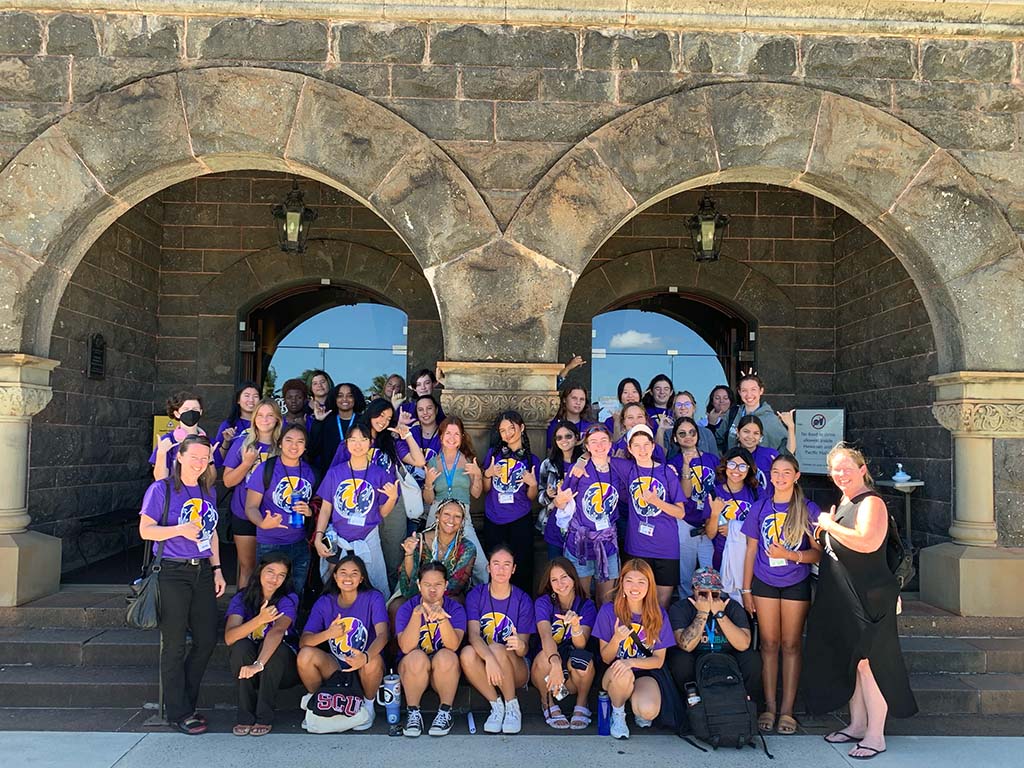 33 high school students from across Hawaii had the opportunity to learn from guest experts and mentors in the fields of STEM