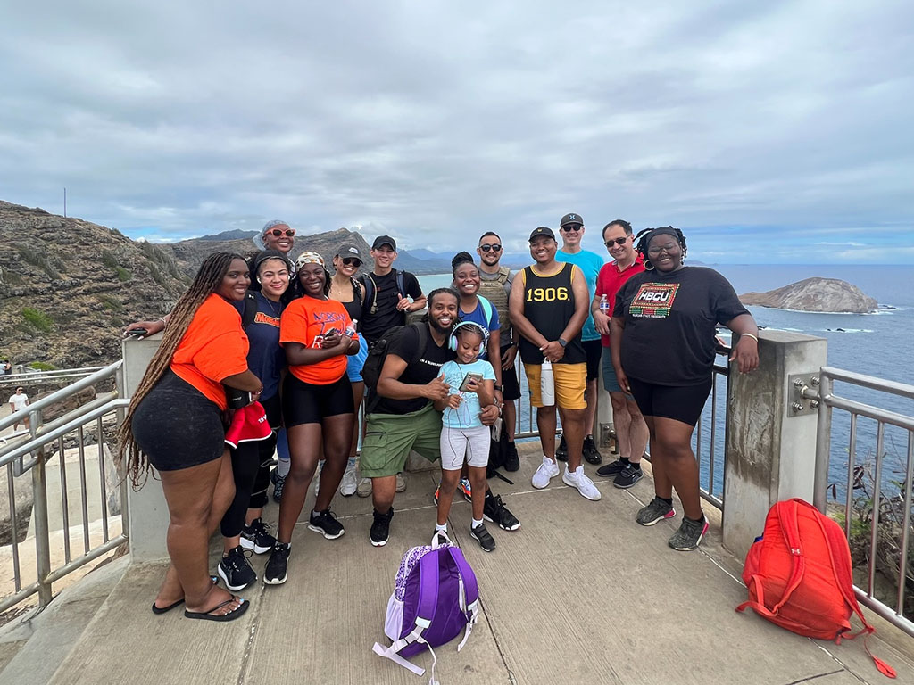 The week began with an invigorating hike to Makapuu Lighthouse led by HUI SRC President, Princess Pascua