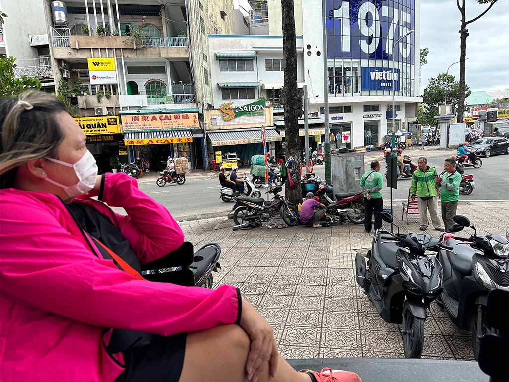 Phan immersed herself in the local culture after participating in Vietnamese language courses
