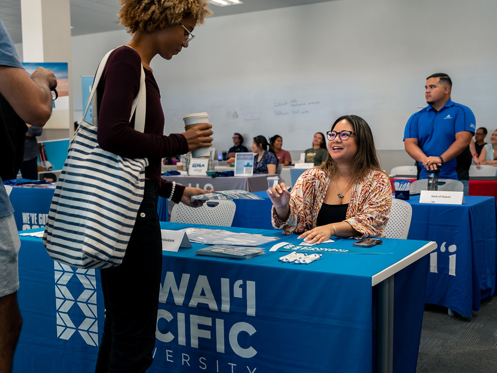 The HPU event was organized exclusively for HPU students and alumni, and included more than 40 employers