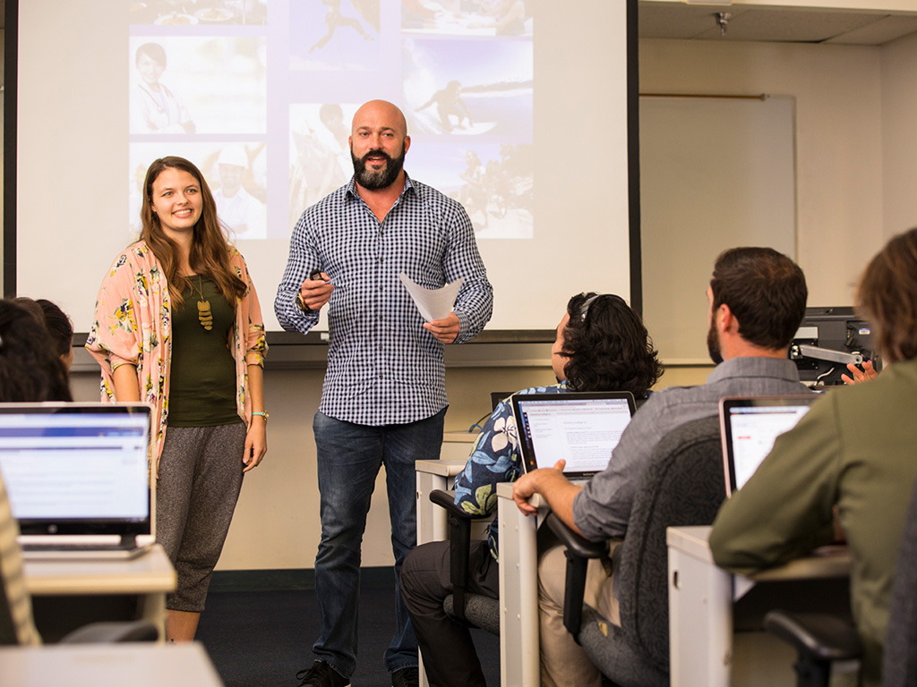 HPU's MPA degree is a one-year accelerated program that is offered in both online and in-person modalities. Students take two courses per term, in six 8-week terms
