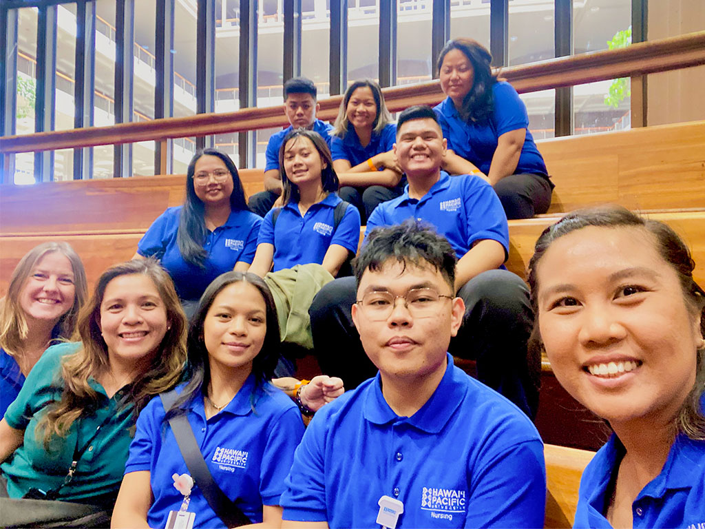 HPU students had the opportunity to participate in a House chamber meeting where they were introduced to House representatives and gained valuable insights into the legislative process