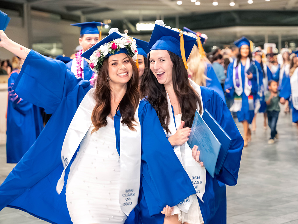 More than 550 students will graduate in a pair ceremonies on May 5 at the Hawai'i Convention Center