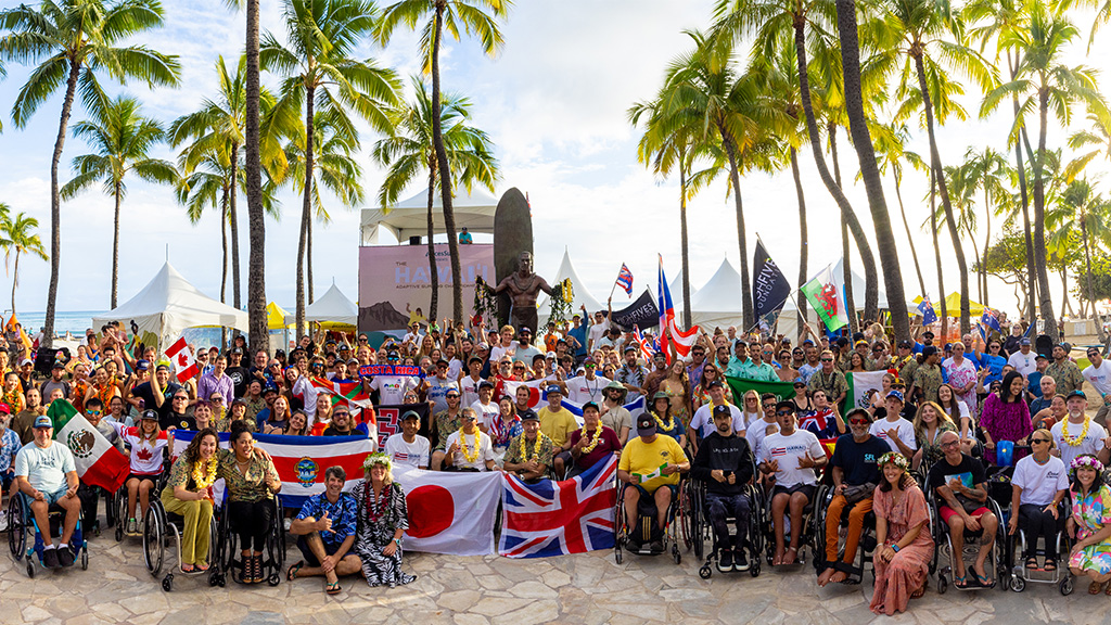 The 2025 Hawai‘i Adaptive Surfing Championships will take place May 16-19 at Queens surf break in Waikiki