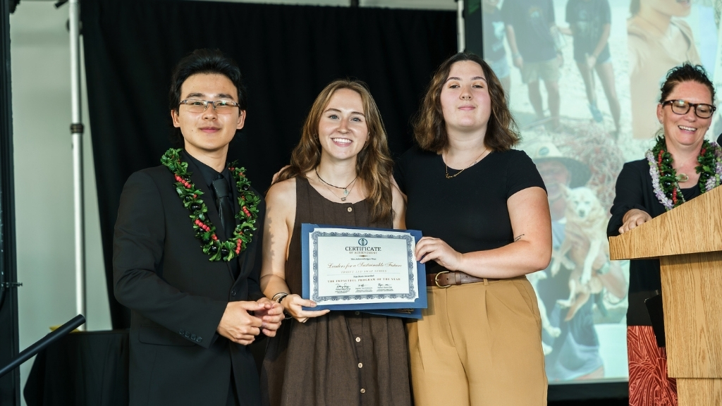 Leaders for a Sustainable Future receives the Impactful Program of the Year Award