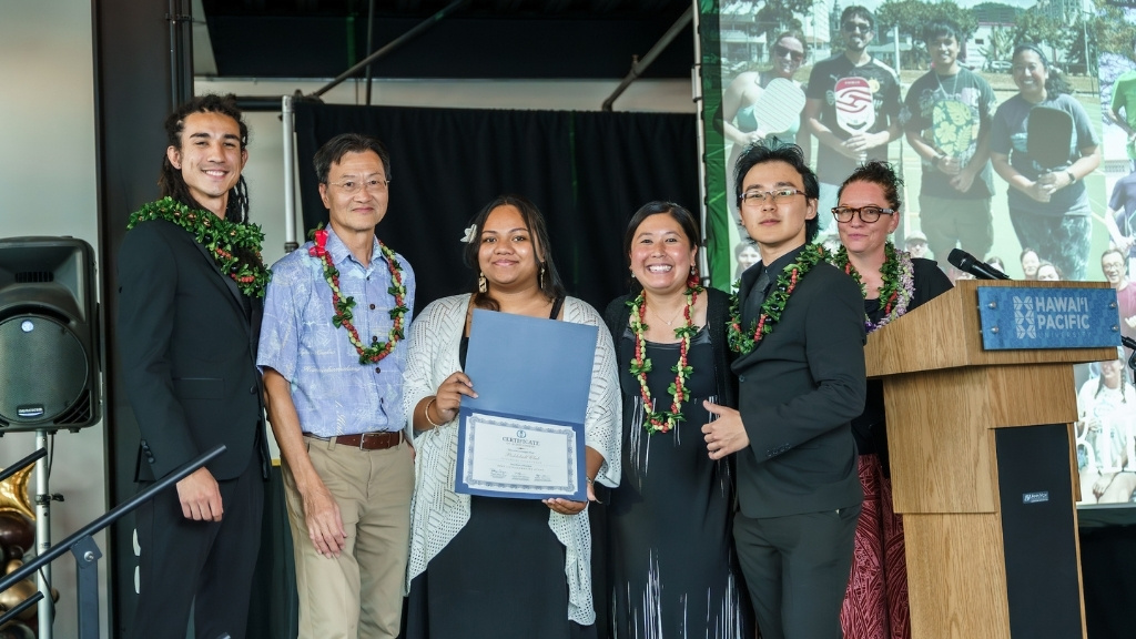 Pickleball Club receives the Best Collaborative Event Award