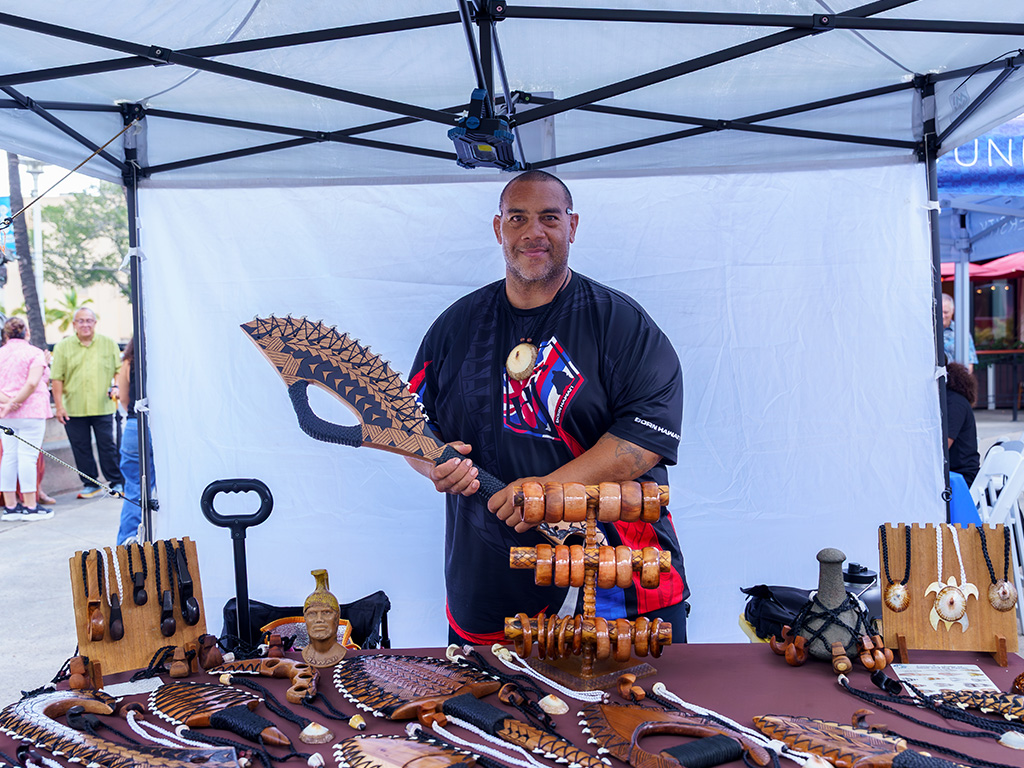 A variety of artisans were at the event