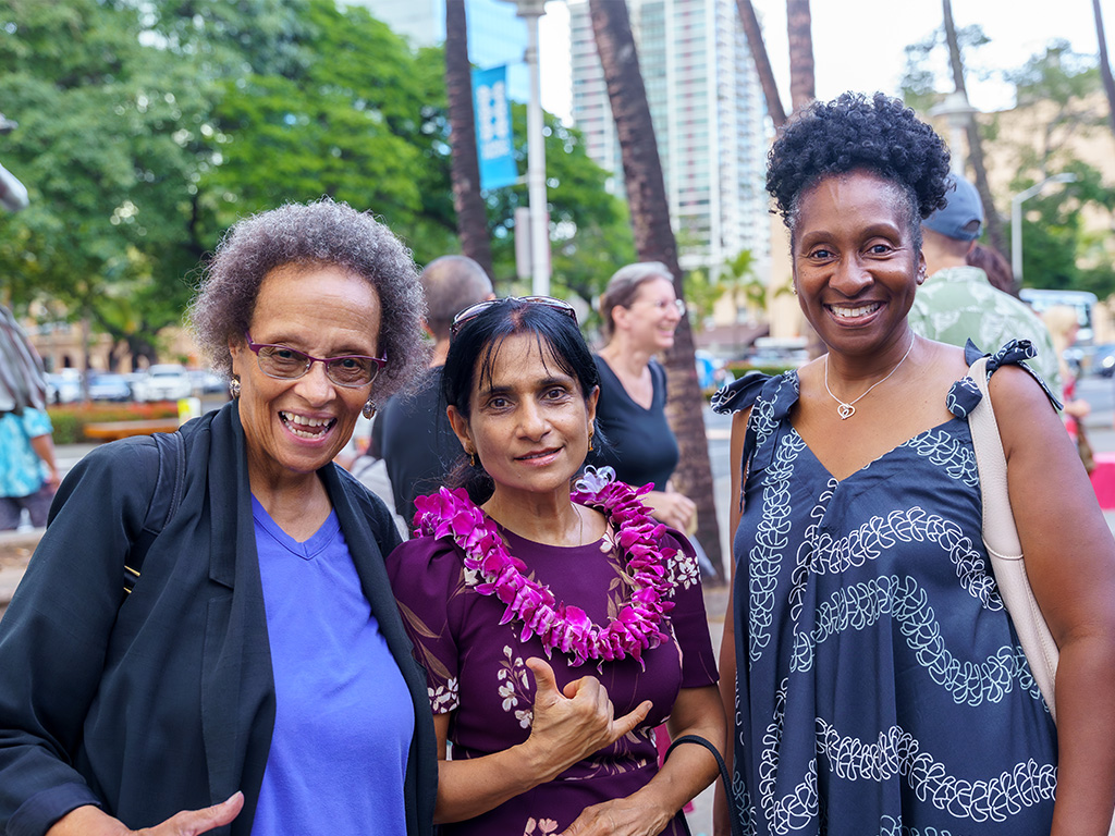 HPU faculty and staff celebrated at the event