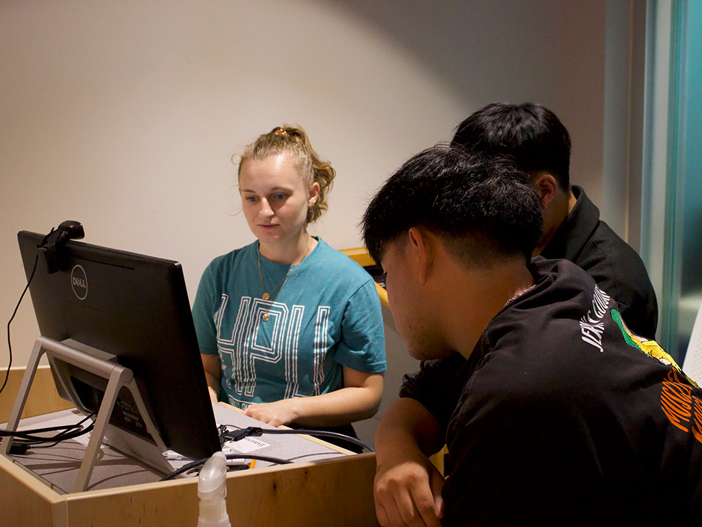 HPU TESOL master's student Anais Smeyers