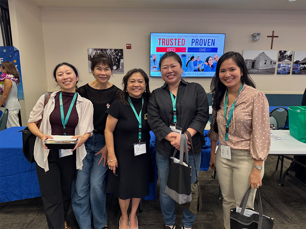 The celebration continued at 'Champions of Care - NP Week in Hawai'i,' an evening event hosted at Chaminade University, recognizing nurse practitioners, nurse leaders, and future nurse practitioners