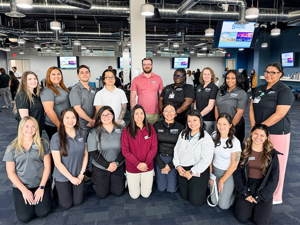 Occupational therapy students in the lab at HPU's Las Vegas campus
