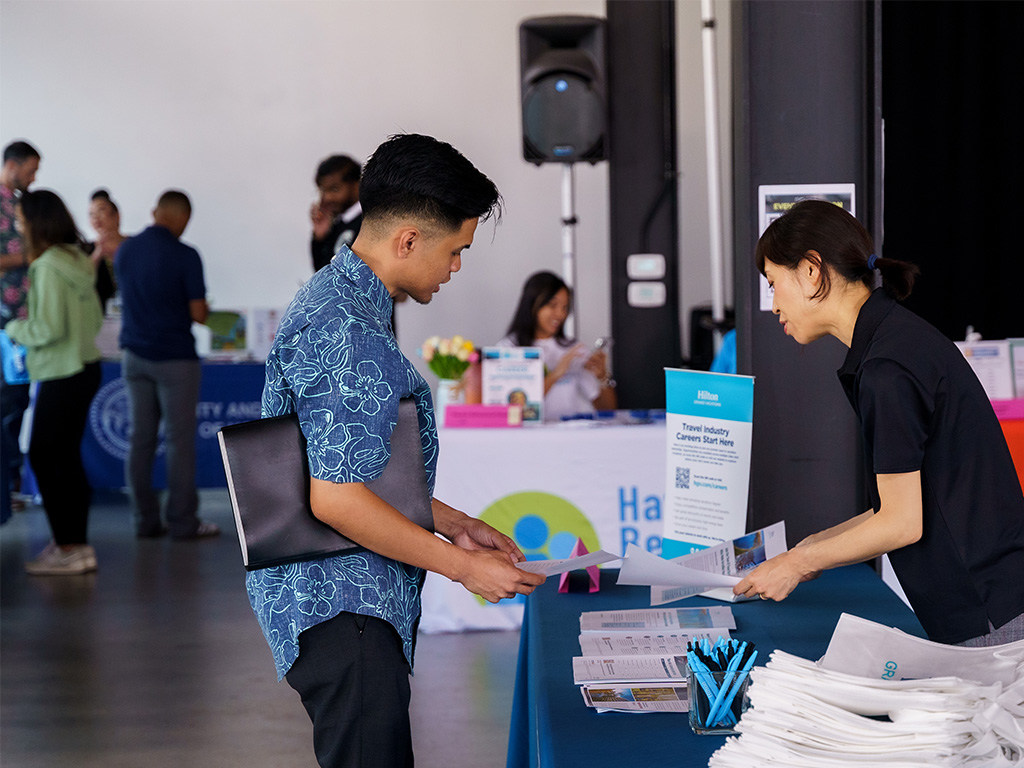 The annual event offers full-time and part-time positions, as well as internships