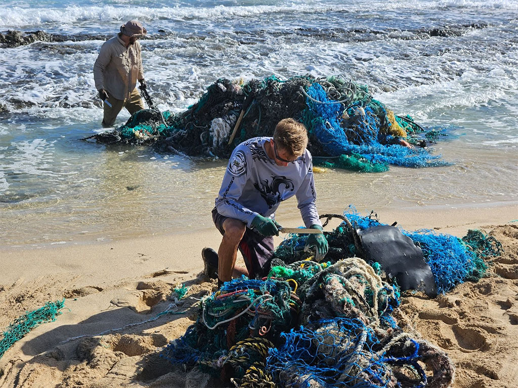 HPU's 'Bounty Project' has removed over 185,000 pounds of derelict fishing gear, often called ghost gear, from the North Pacific Ocean