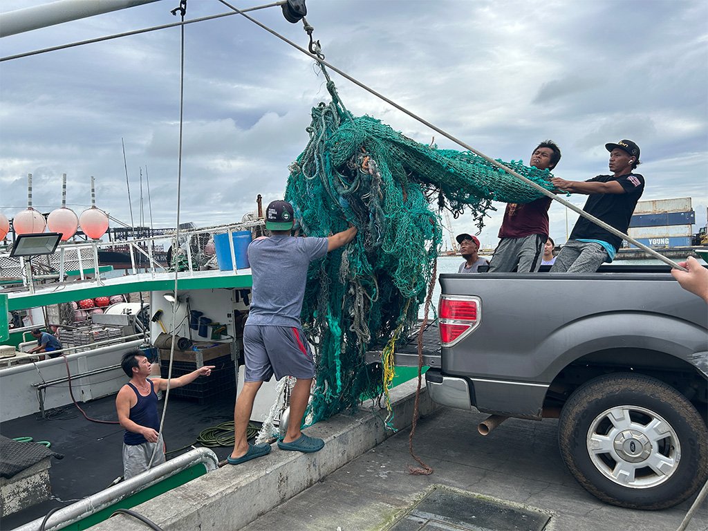 Fishermen have turned commercial fishing trips into vessels of opportunity for ocean cleanup