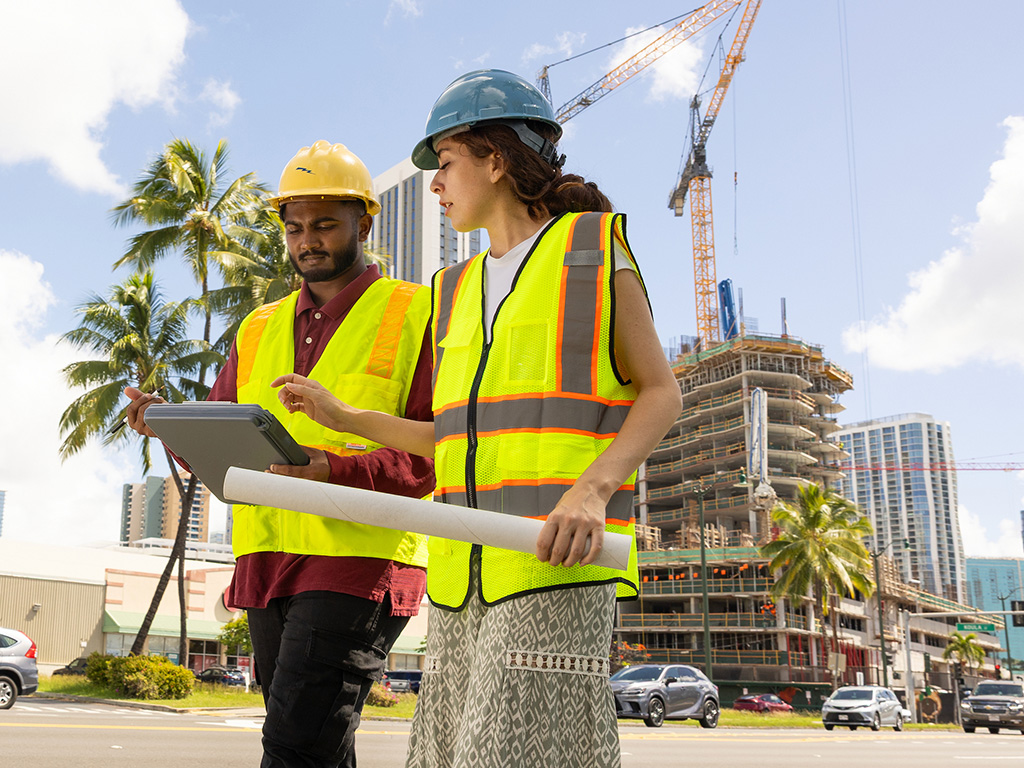 HPU's Master of Science in Construction Management is the first and only construction management program in Hawai'i, offered online with optional hybrid course selections