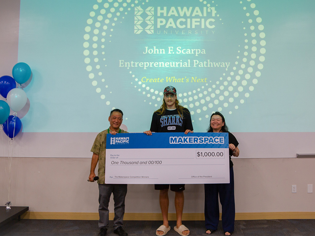 Team Lawai'a IT won the Cultural Creativity category