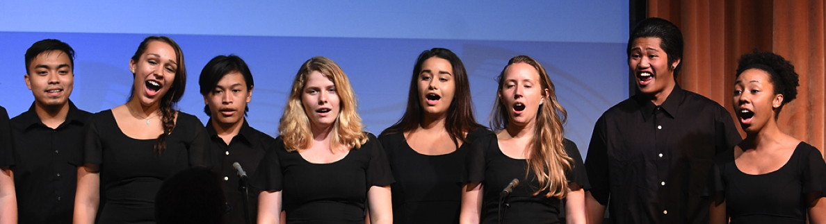 Members of the International Vocal Ensemble
